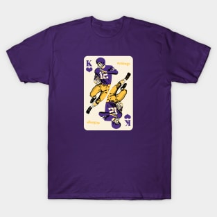 Minnesota Vikings King of Hearts T-Shirt